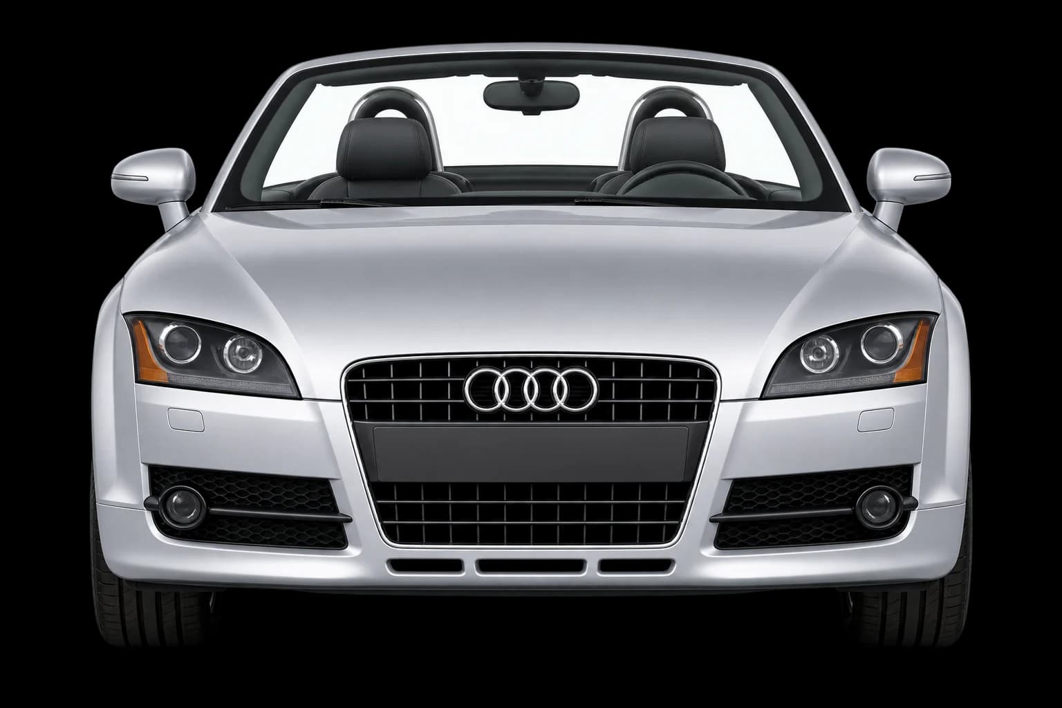 Visuel généré non contractuel Audi TT Cabriolet · vue de face