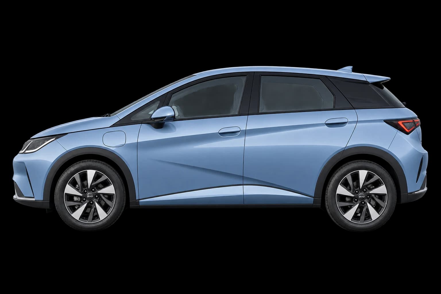 Visuel généré non contractuel BYD Dolphin · vue 3