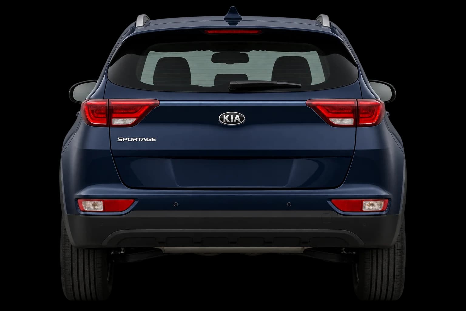 Visuel généré non contractuel Kia Sportage · vue arrière