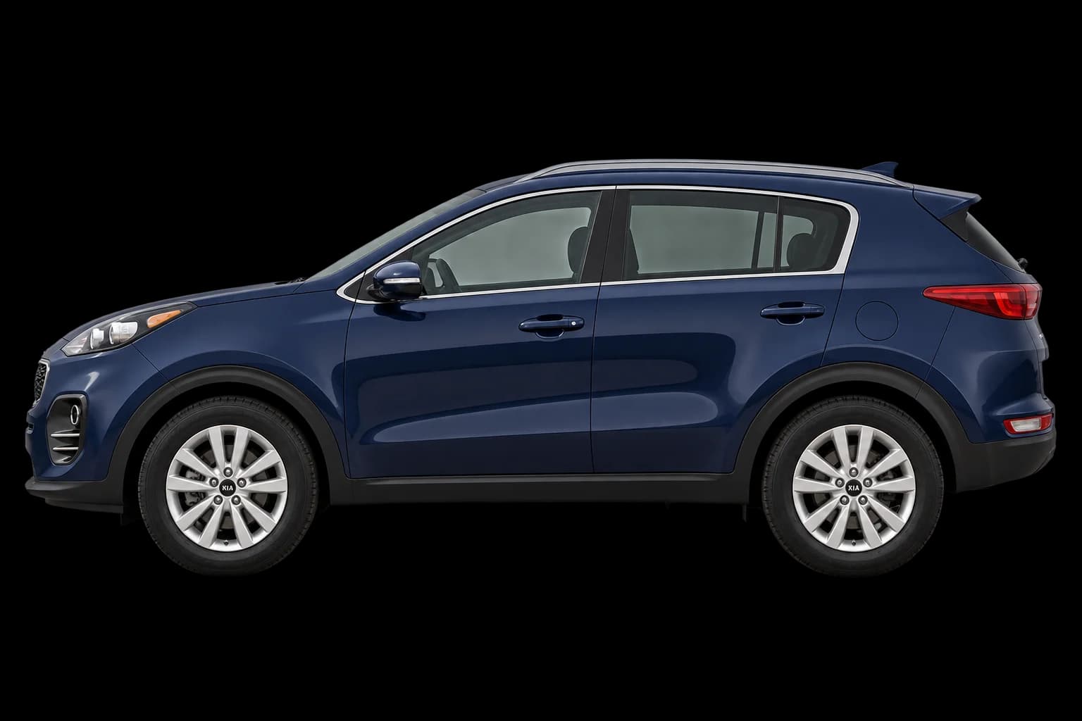 Visuel généré non contractuel Kia Sportage · profil droit
