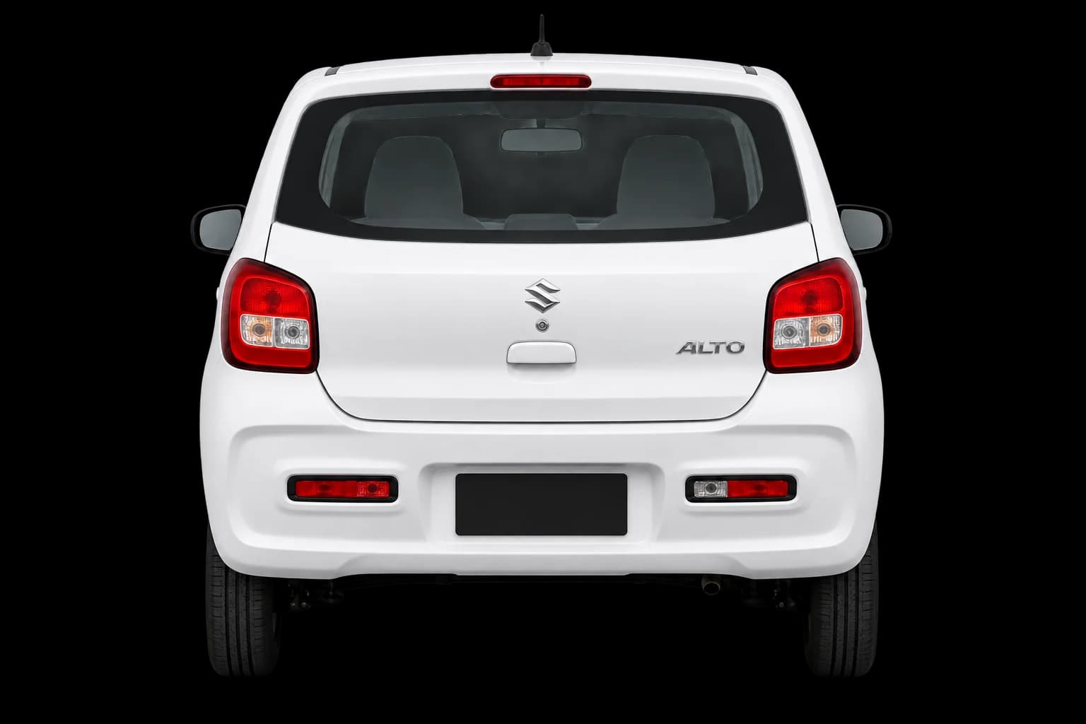 Visuel généré non contractuel Suzuki Alto · vue arrière