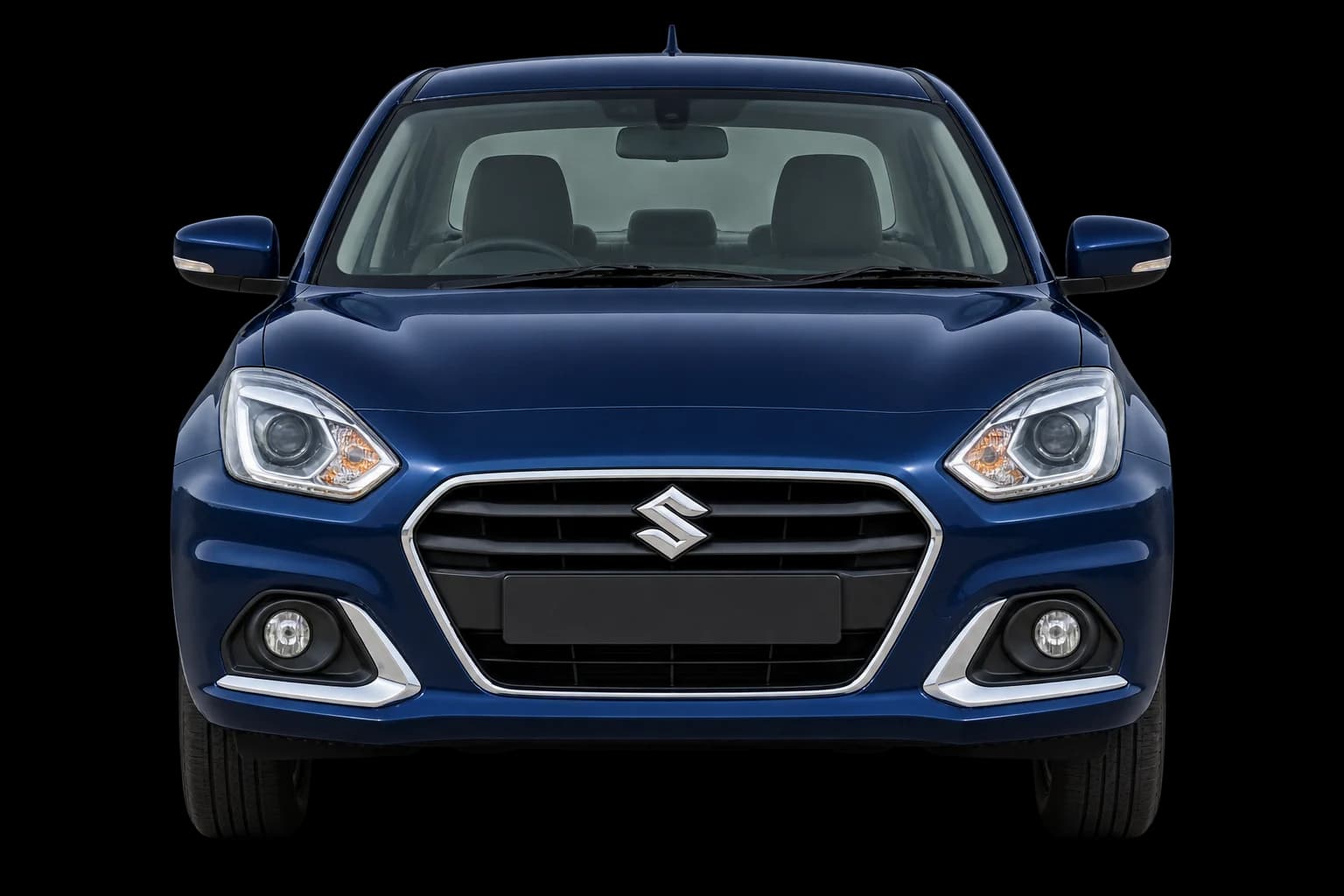 Visuel généré non contractuel Suzuki Dzire · vue de face