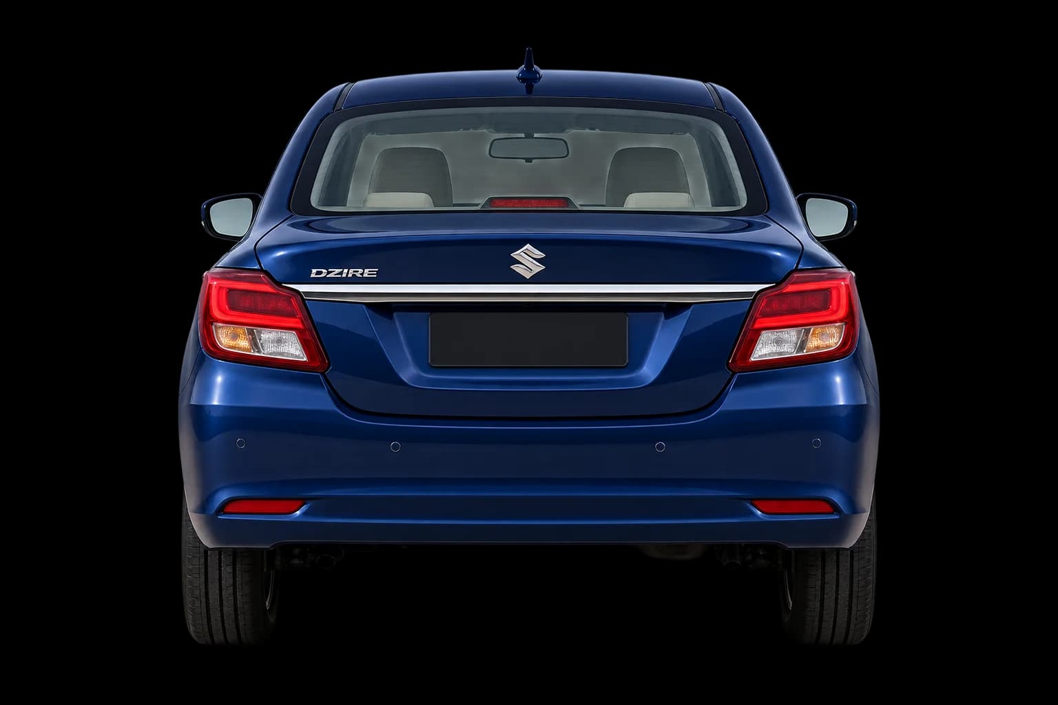 Visuel généré non contractuel Suzuki Dzire · vue arrière