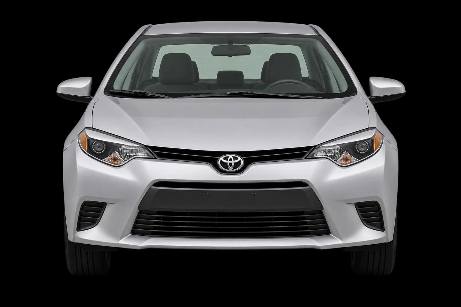 Visuel généré non contractuel Toyota Corolla · vue de face