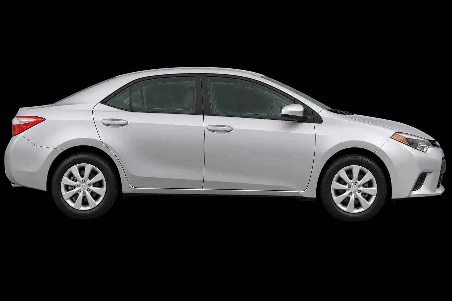 Visuel généré non contractuel Toyota Corolla · profil gauche