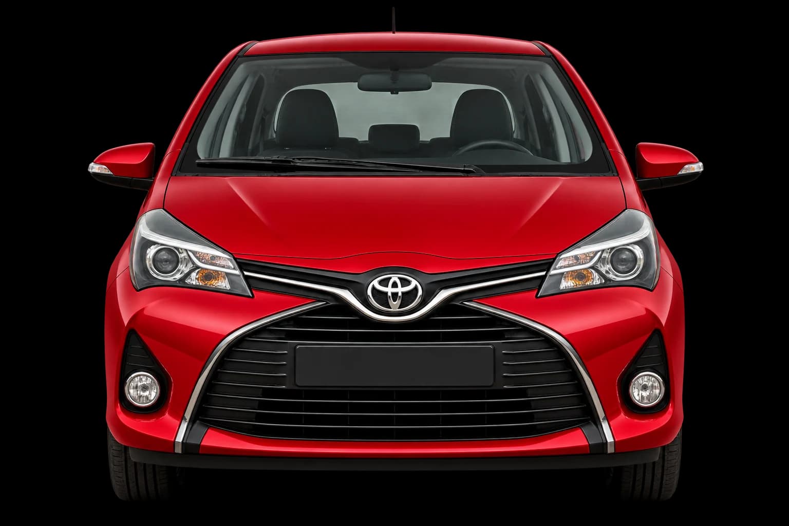 Visuel généré non contractuel Toyota Yaris · vue de face